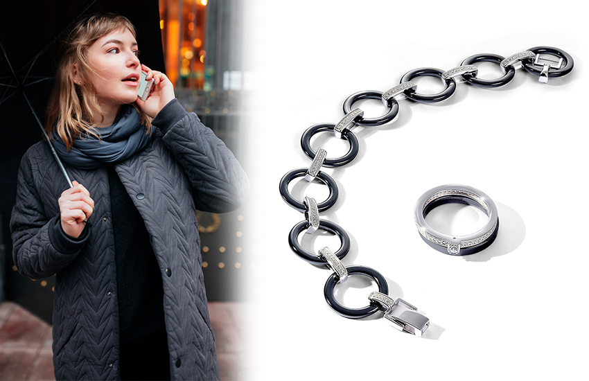 Стеганое пальто, верхняя одежда, стиль, тренды, 2021, браслет, кольцо