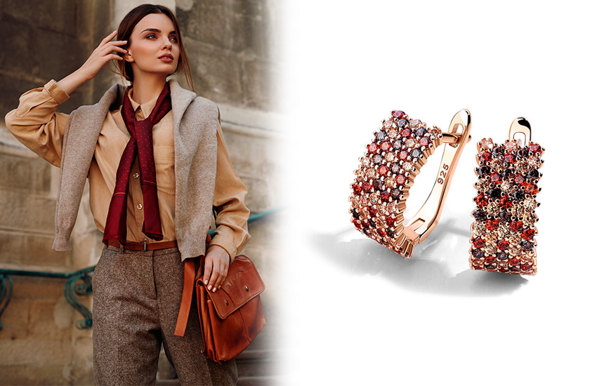 Шарфы-скинни, стиль 00-х, советы стилиста, тренды, мода, серьги