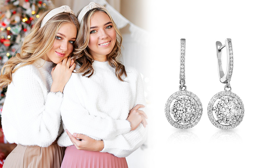 585*Золотой, Новый год 2021, идеи, советы, подарки, серьги