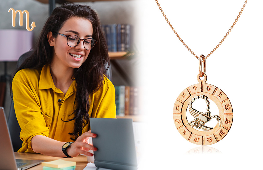 финансовый гороскоп 2021 знаки зодиака скорпион ювелирные украшения 585 золотой