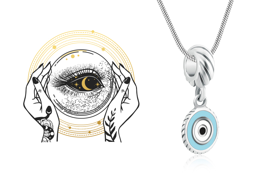 глаз, оберег, символ, история украшений, подвеска-шарм