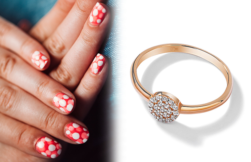 маникюр, советы, 14 февраля, День Святого Валентина, кольцо