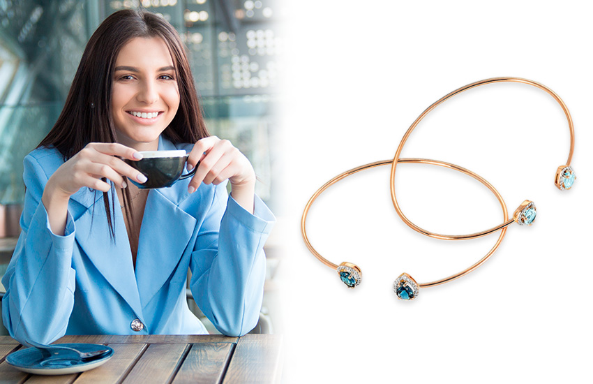 Браслеты-бэнглы, стиль 00-х, ювелирные украшения, ювелирные тренды, ювелирные изделия, 585 Золотой