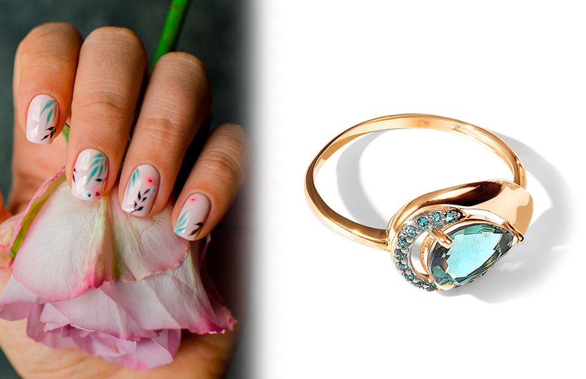 маникюр, советы, 14 февраля, День Святого Валентина, кольцо