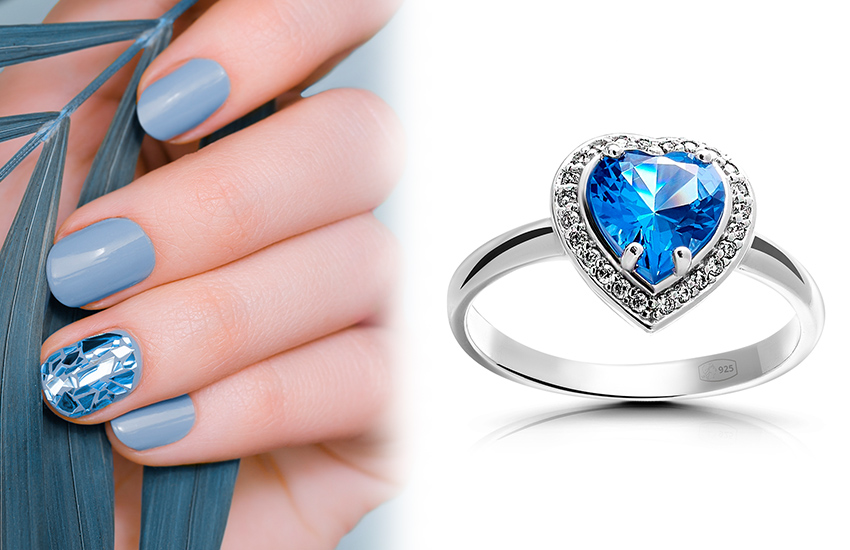 маникюр, нейл-арт, тренды, весна, кольцо