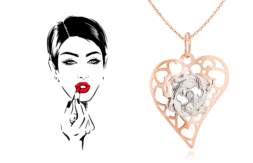 любовный гороскоп март 2021 знаки зодиака 585 золотой ювелирные изделия подвеска