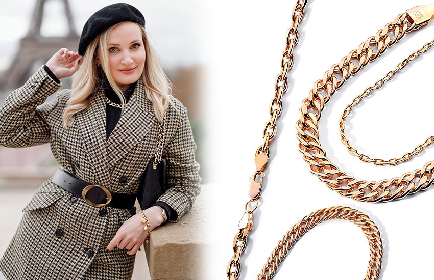 Акцентное украшение, цепочки, инвестиции в образ, стиль, советы стилиста, весна