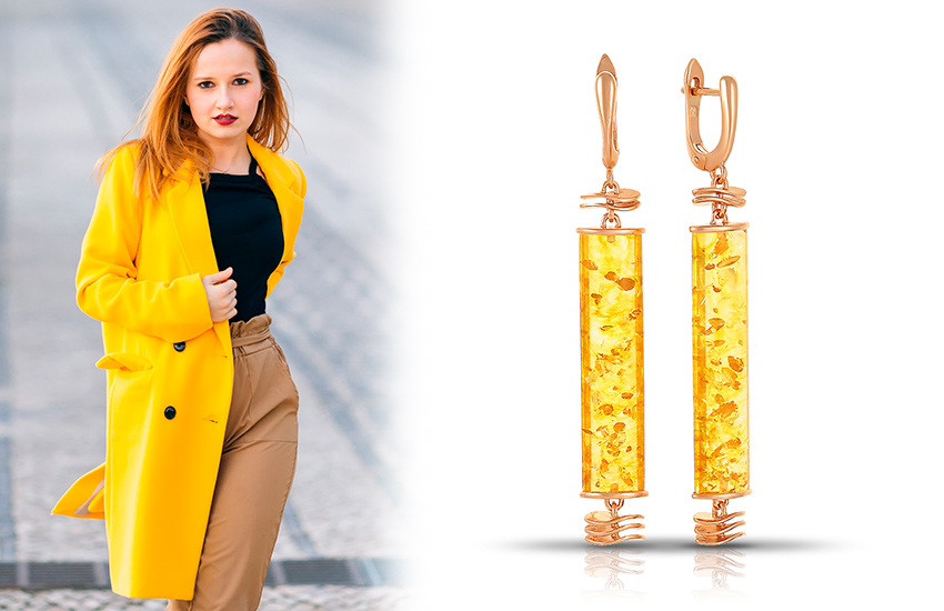 желтый, серьги, весна, советы стилиста, стиль