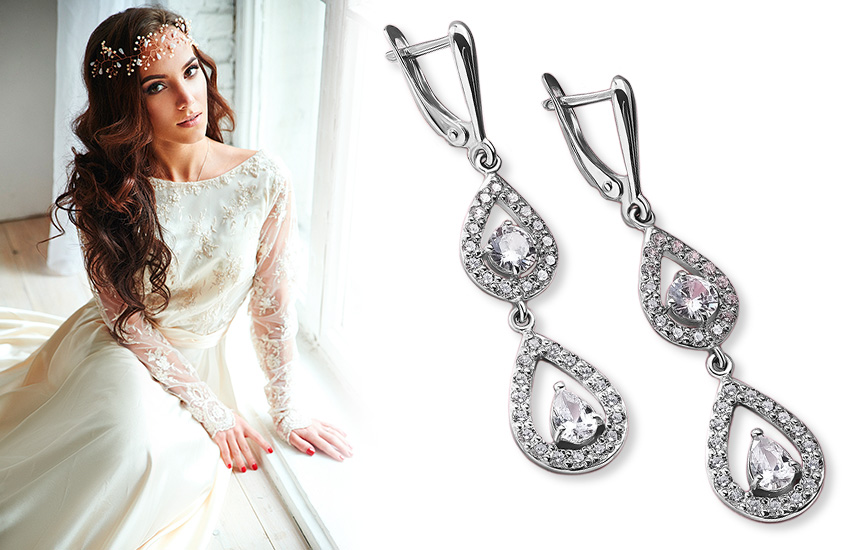 образ невесты, ар-деко, свадебный стиль, идеи для вдохновения, идеи для свадьбы, серьги