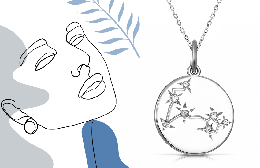 девушка-Рыба подарки гороскоп знак зодиака 585 золотой ювелирные украшения