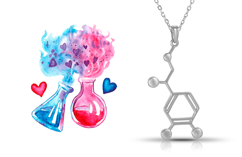 Love chemistry. Химия любви. Химическая любовь. Любовь это химия открытка. Химия любви интересные.