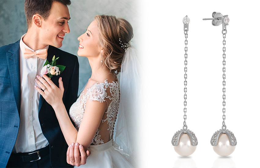 образ невесты, серьги, организация свадьбы, свадебный стиль, советы
