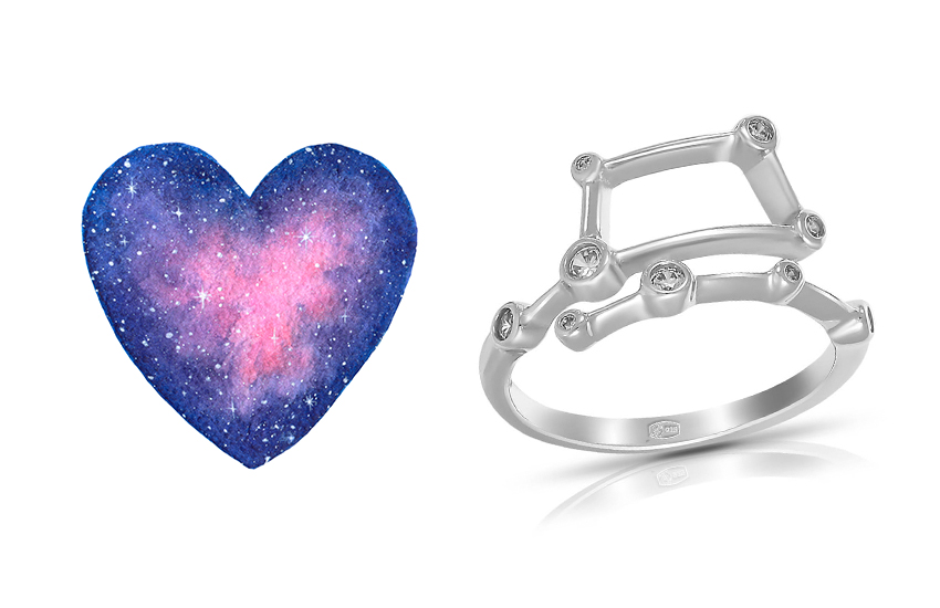 кольцо, подарки со смыслом, 14 февраля, День Святого Валентина, символ, 585 золотой