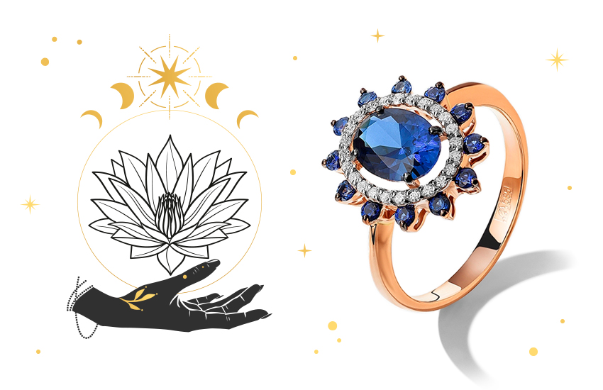 кольцо, луна, лунный гороскоп, камни-талисманы, советы астролога