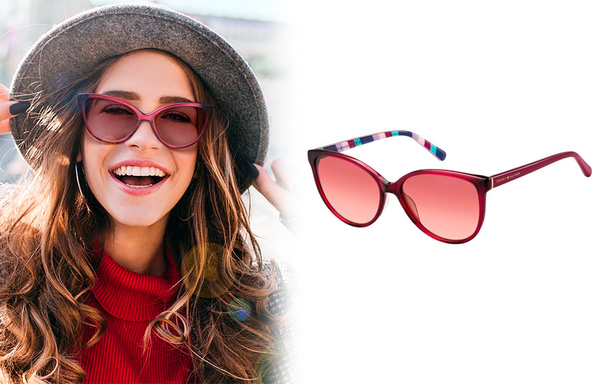 Cat-eye, солнцезащитные очки, 585*OPTICS, тренды 2021, модные очки 2021, стиль