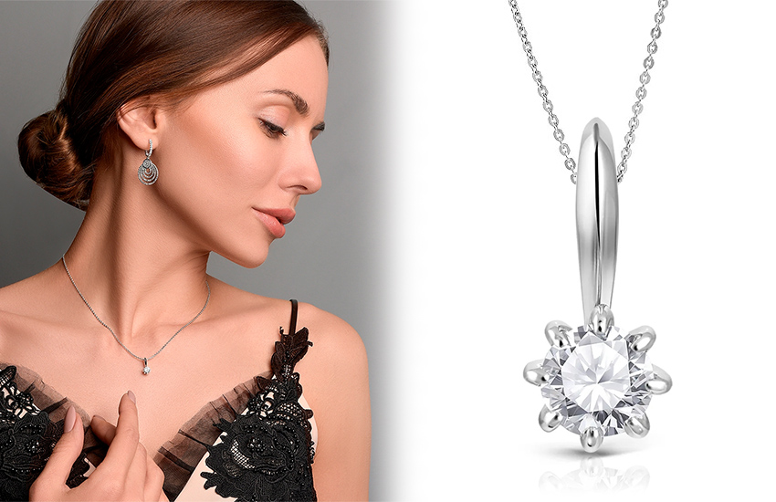 подвеска, украшения с бриллиантом, советы эксперта, купить бриллианты, 585 золотой