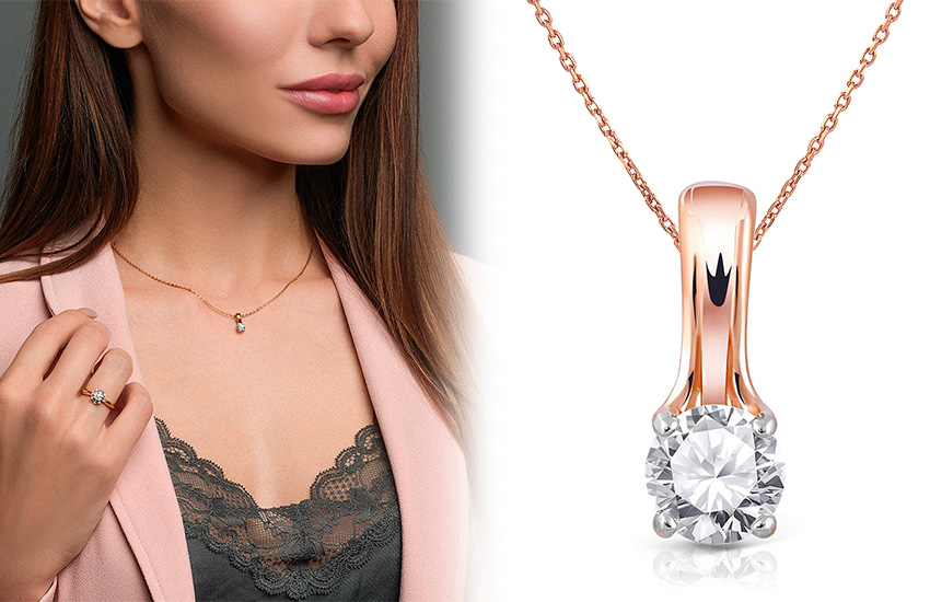 подвеска, украшения с бриллиантом, советы эксперта, купить бриллианты, 585 золотой