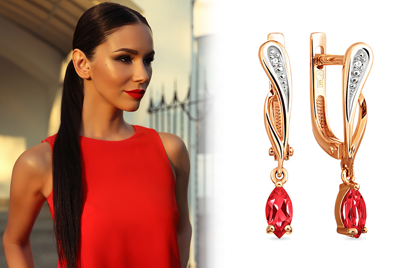 низкий гладкий хвост, укладка, советы стилиста, бьюти, мода, серьги