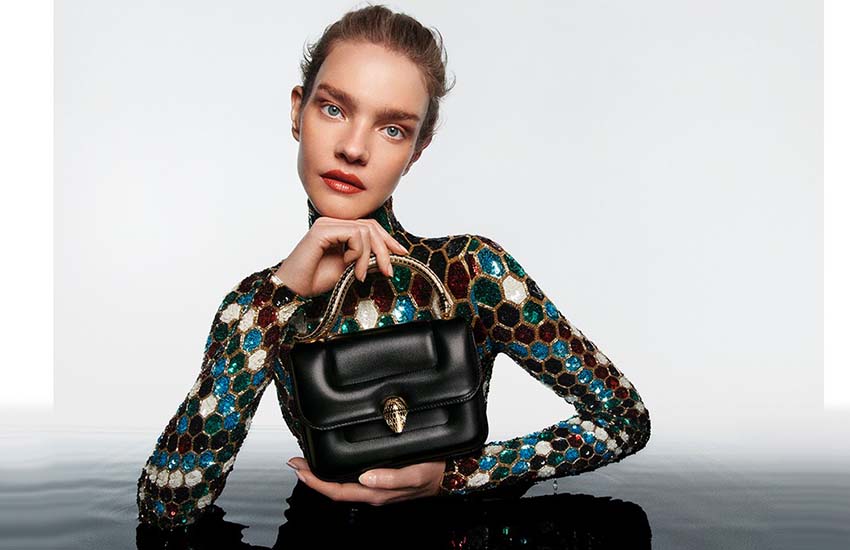 BVLGARI наталья водянова новая коллекция сумок