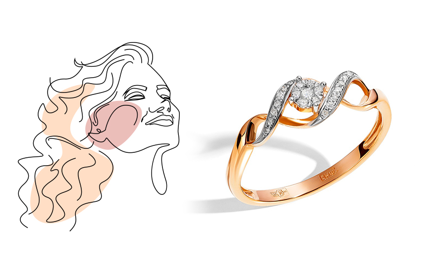 бриллиант камни-талисманы ювелирные украшения талисманы по знаку зодиака 585 золотой