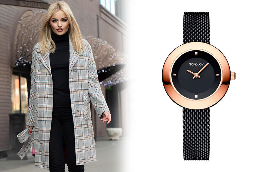 практичная клетка, тренды, стиль, мода, советы стилиста, часы