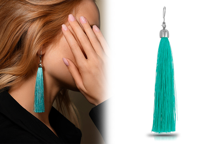 Модная асимметрия, моносерьга, ювелирные тренды, стиль, советы, 585 золотой