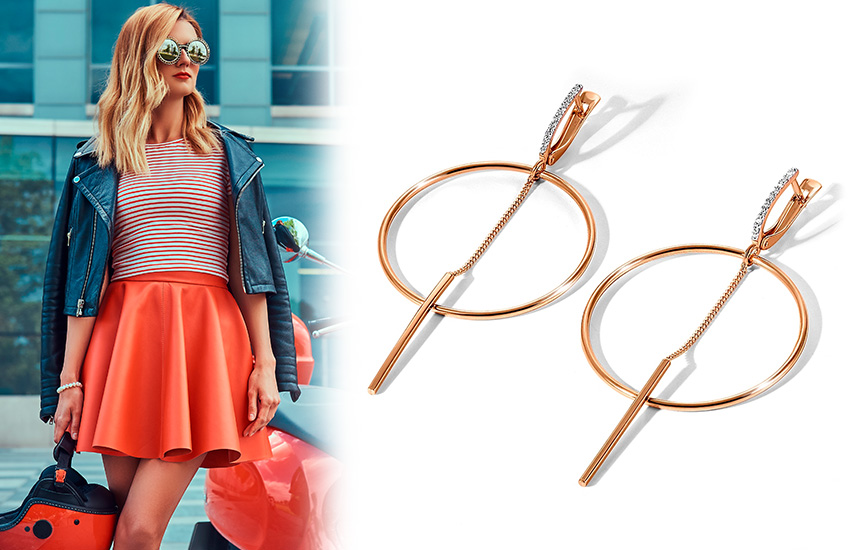 60-е, тренды, мода, советы стилиста, весна-лето, серьги