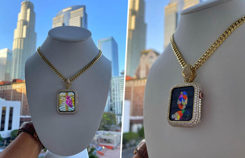 Apple Watch NFT-арт