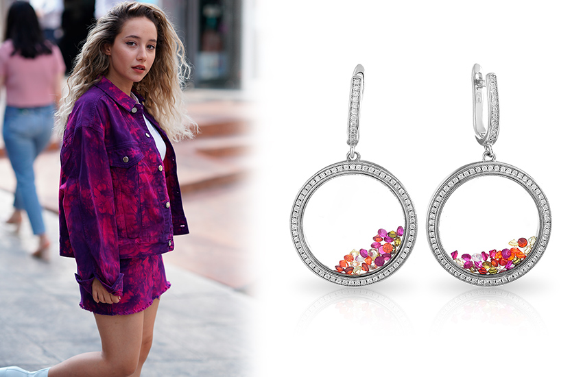 акварель и тай-дай, тренды, мода, советы стилиста, весна-лето, серьги