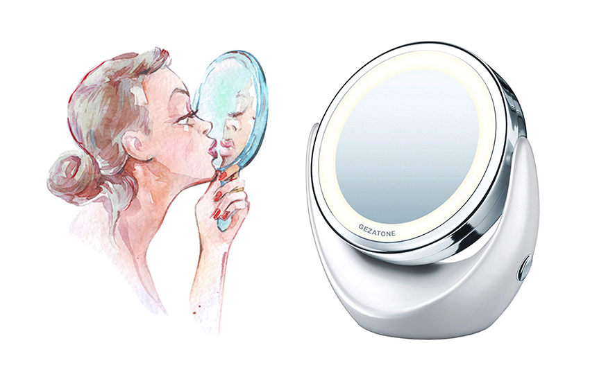 зеркало с подсветкой, бьюти-гаджет, выбор редакции, уход за кожей, красота, советы