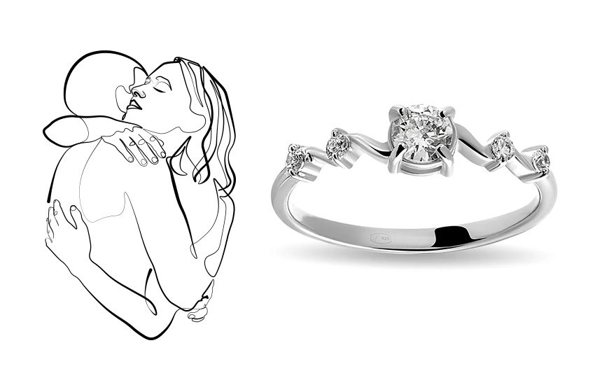 кольцо, 5 вставок, камни, история украшений, ювелирные символы