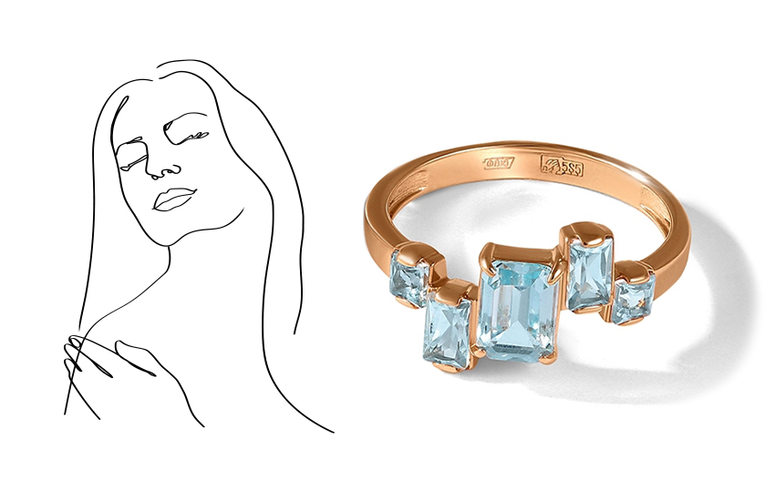 кольцо, 5 вставок, камни, история украшений, ювелирные символы