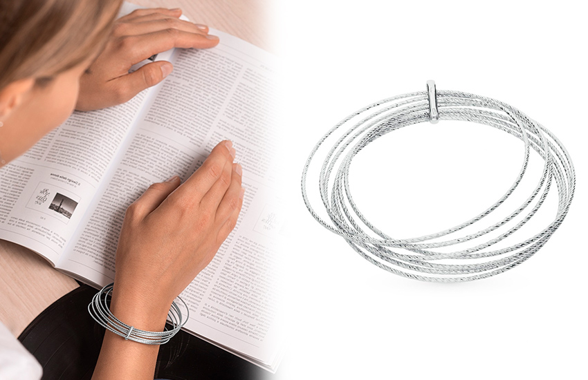 бэнгл, браслет, история украшений, интересное, 585 золотой