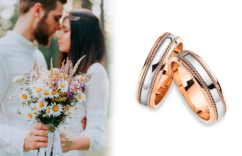 Обручальные кольца, Дуохром, свадебные тренды, лето 2021, советы