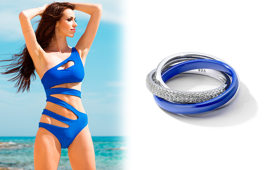 купальники тренды ювелирные украшения 585 золотой кольцо