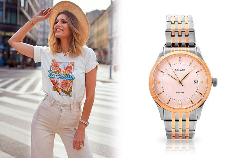 летняя футболка, базовый гардероб, яркие цвета, лето, советы стилиста, часы