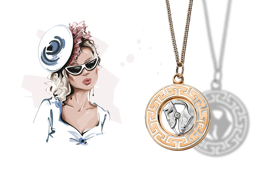 близнецы, знаки зодиака, любовный гороскоп, предсказания астролога, подвеска, 585 золотой