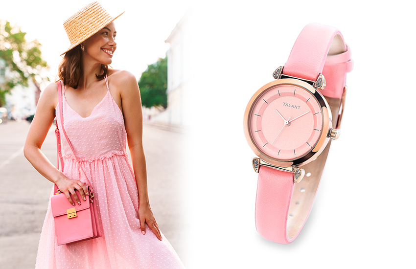 розовый bubble gum, цвета, тренды, весна-лето 2021, советы стилиста, часы