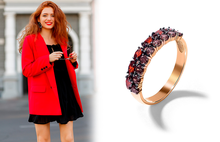 Цветной жакет, базовый гардероб, яркие цвета, лето, советы стилиста, кольцо