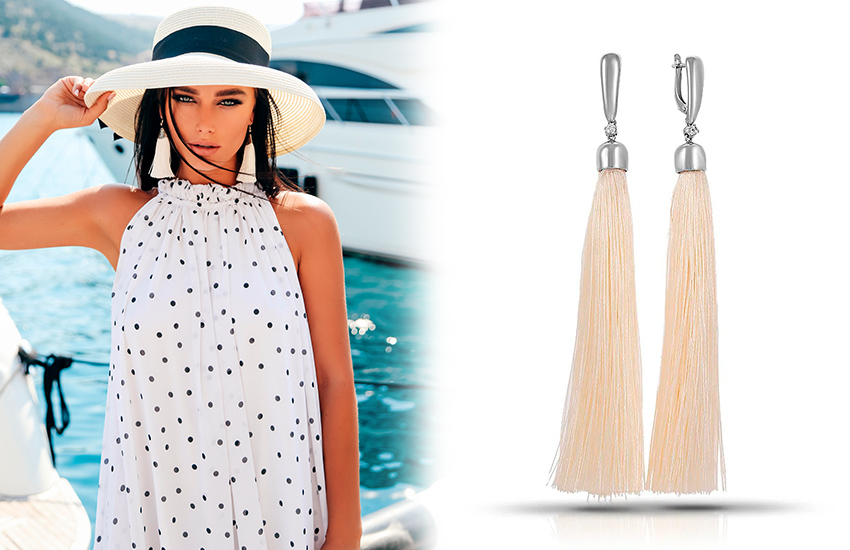 Крупные серьги, базовый гардероб, яркие цвета, лето, советы стилиста, серьги