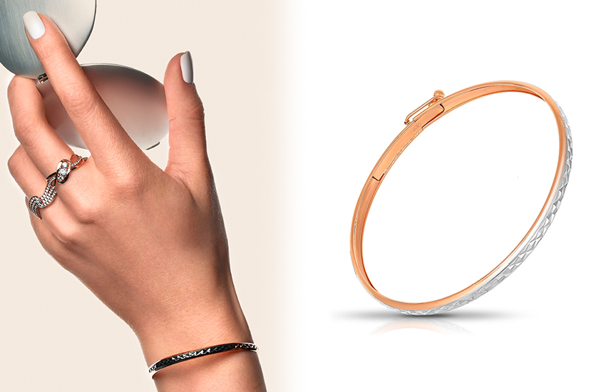 бэнгл, браслет, история украшений, интересное, 585 золотой