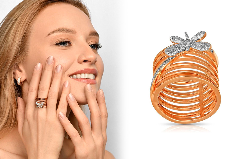 кольцо, советы стилиста, ювелирные тренды, мода, 585 золотой