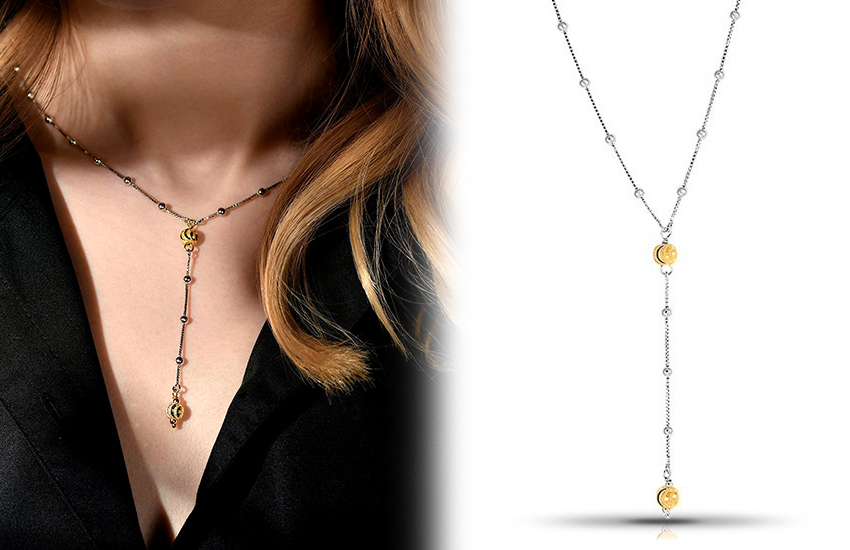 колье, декольте, бусы-сотуары, тренды, лето, советы, 585 золотой