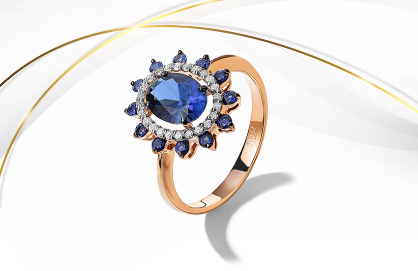 кольцо, овал, oval cut, огранка, форма, камни, интересное, 585 золотой