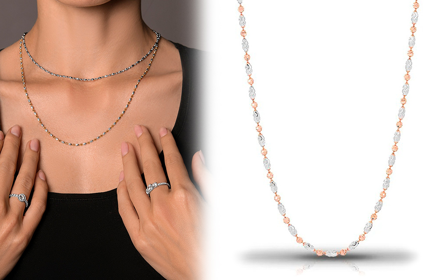 колье, декольте, дуохромные, тренды, лето, советы, 585 золотой