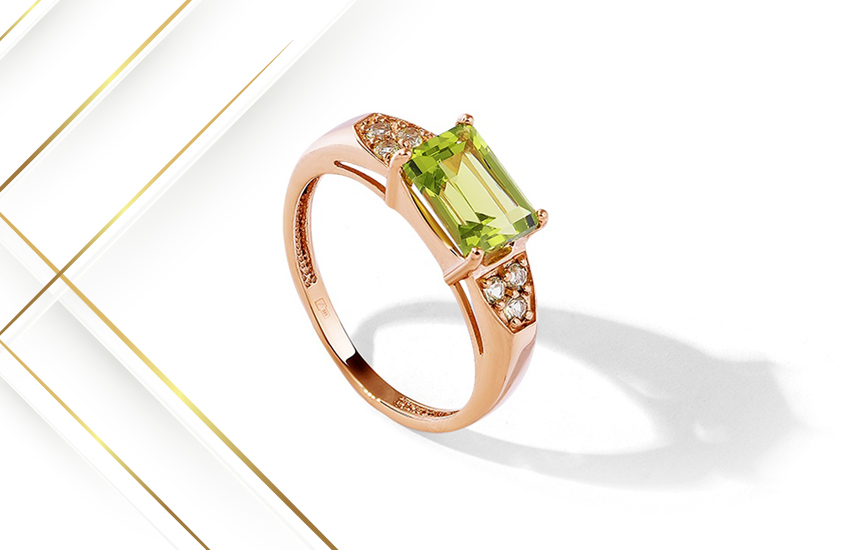 кольцо, багет, baguette cut, огранка, форма, камни, интересное, 585 золотой