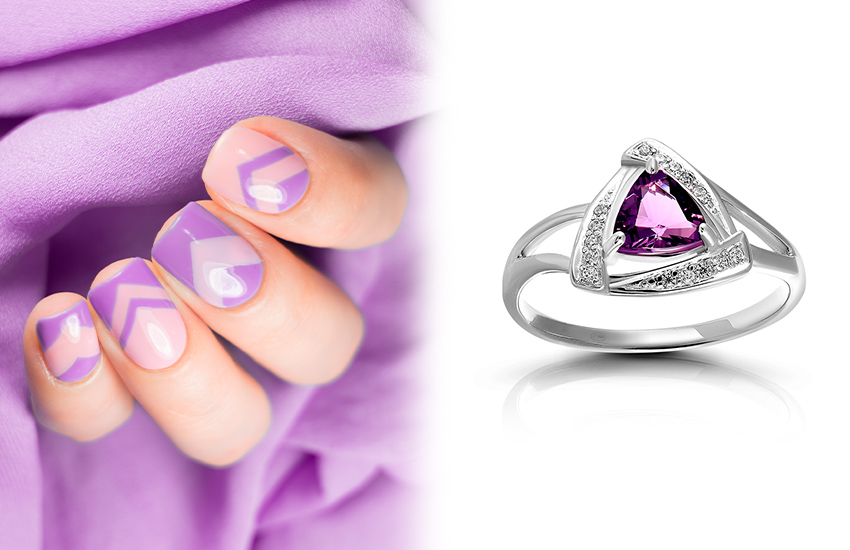 простые линии, геометрия, маникюр, тренды, лето, идеи, кольцо