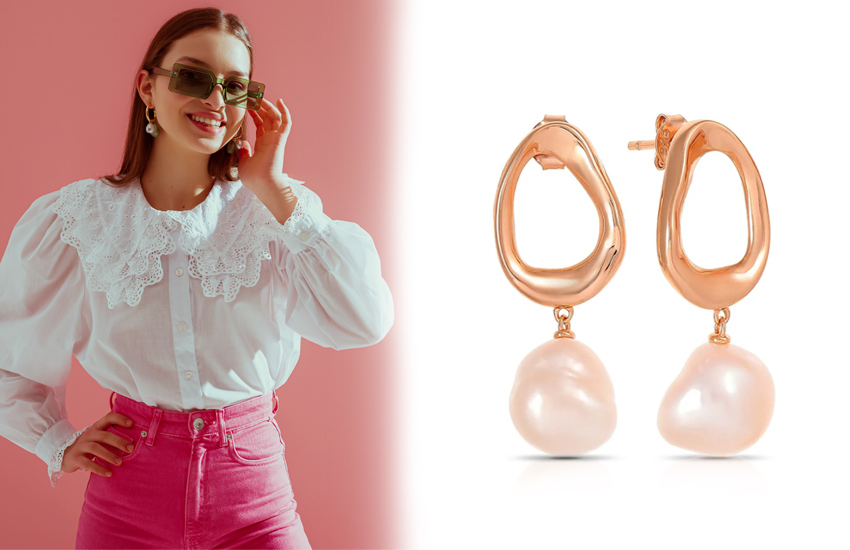 акцентные воротнички, тренды, женственность, советы стилиста, одежда, серьги