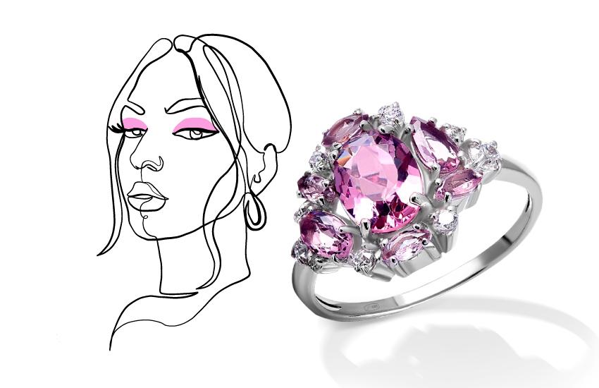 коктейльное, кольцо, символы, характер, ювелирная психология, интересное, 585 золотой