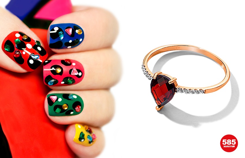 камни и кристаллы, идеи, короткие ногти, маникюр, советы, кольцо, 585 золотой
